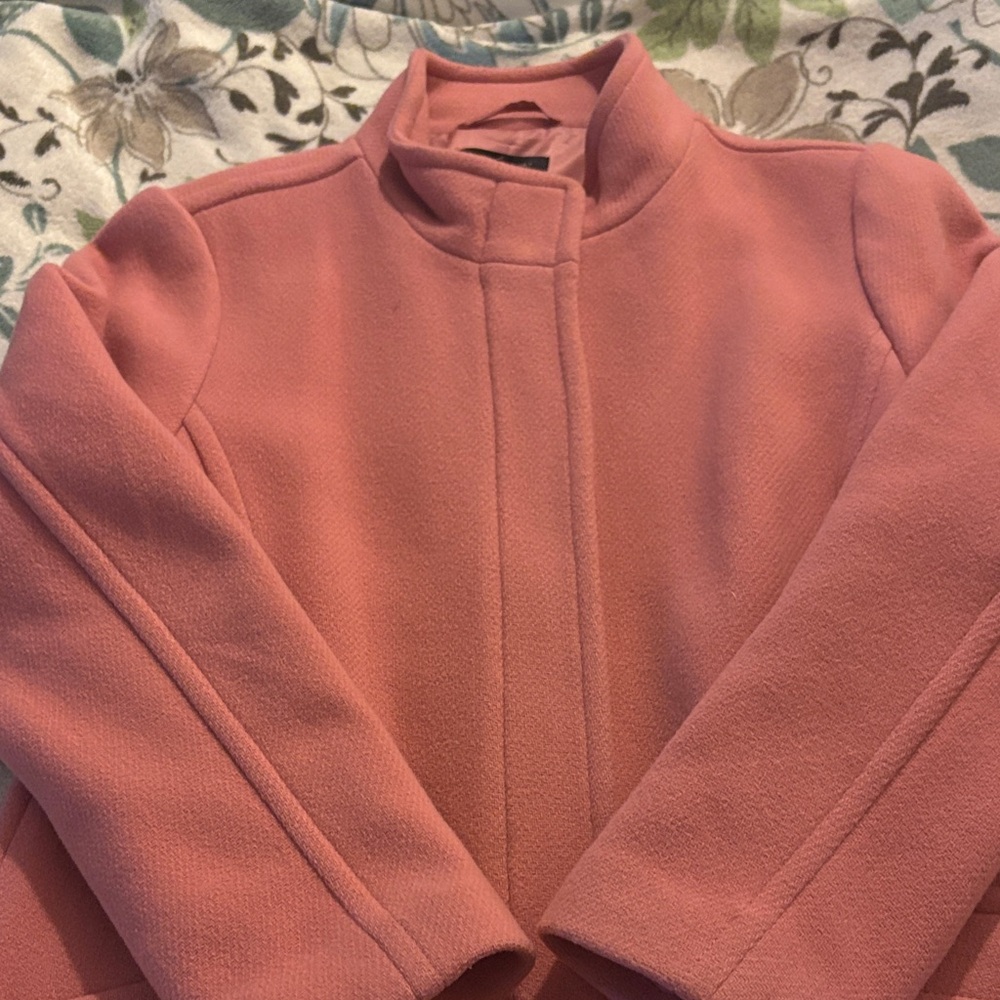 Talbots Blush Pink wool coat